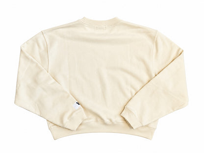crew neck sweat（R）IVORY