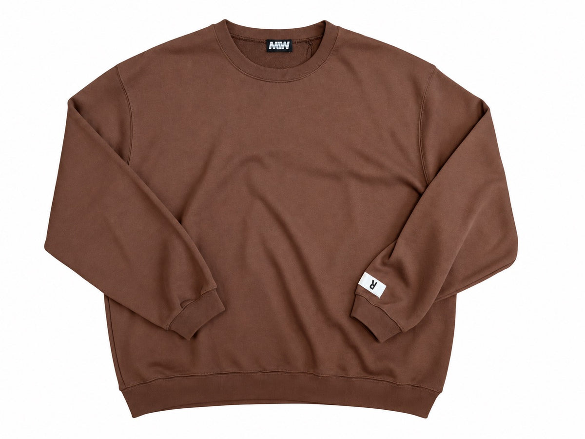 crew neck sweat（R）IVORY