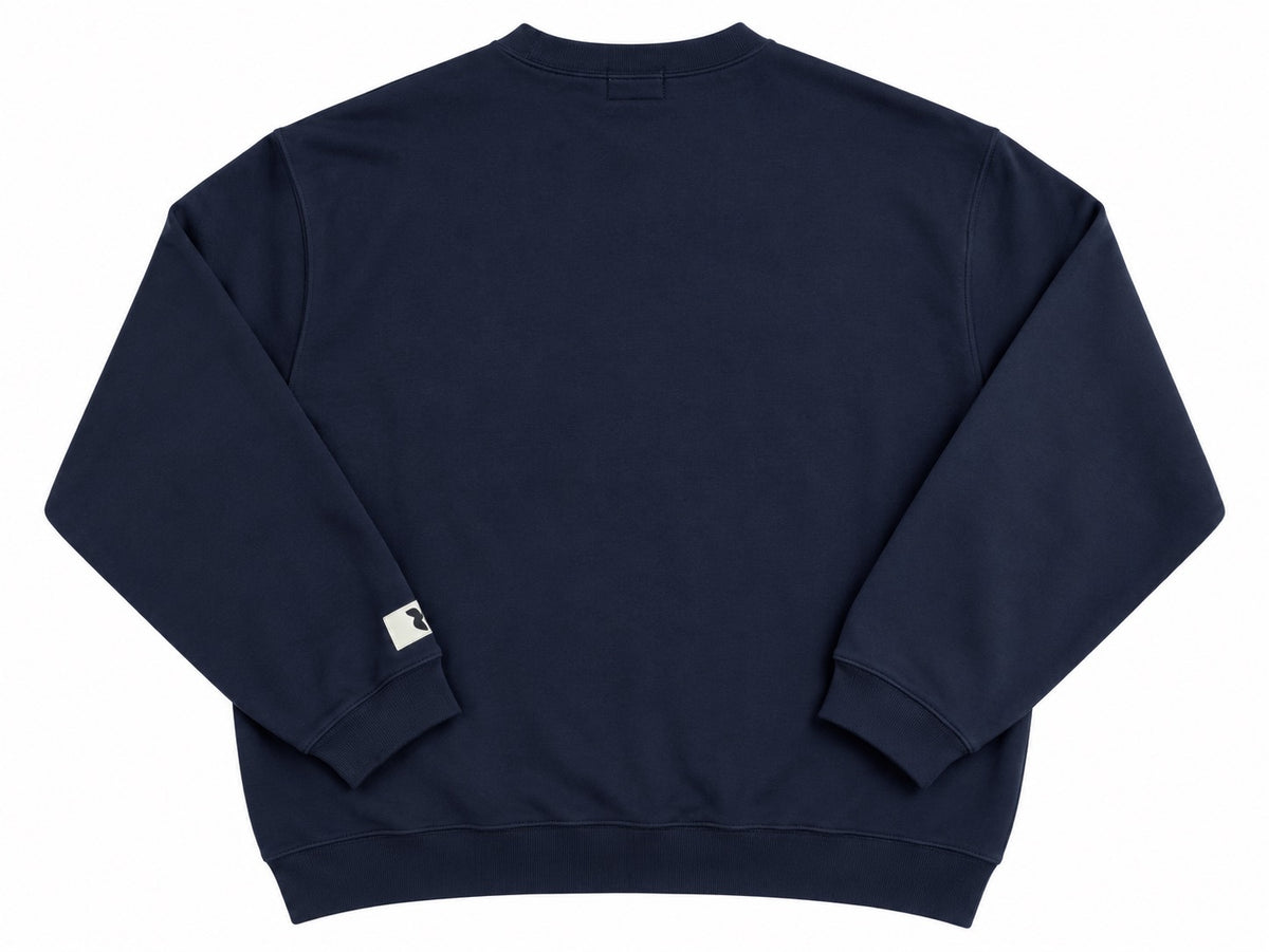 crew neck sweat（R）IVORY