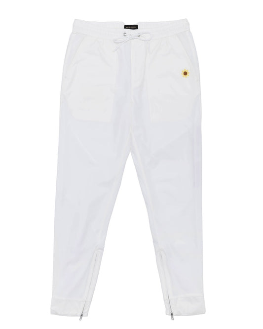 nylon pants white