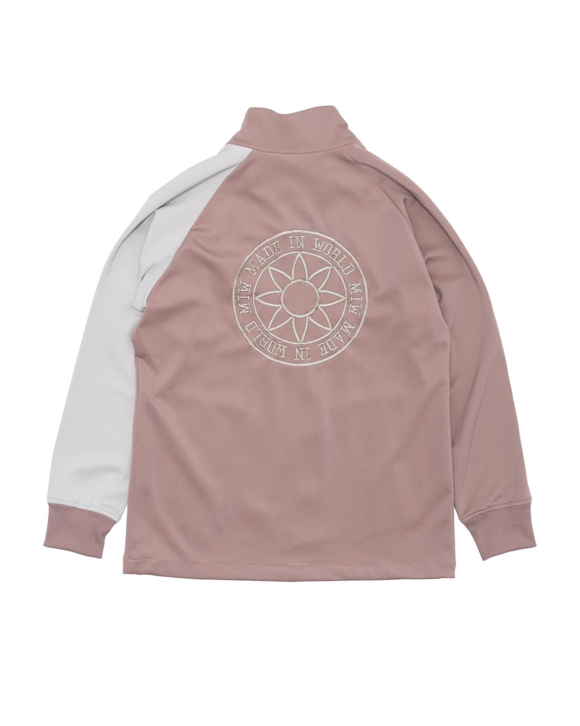 track jacket pink beige