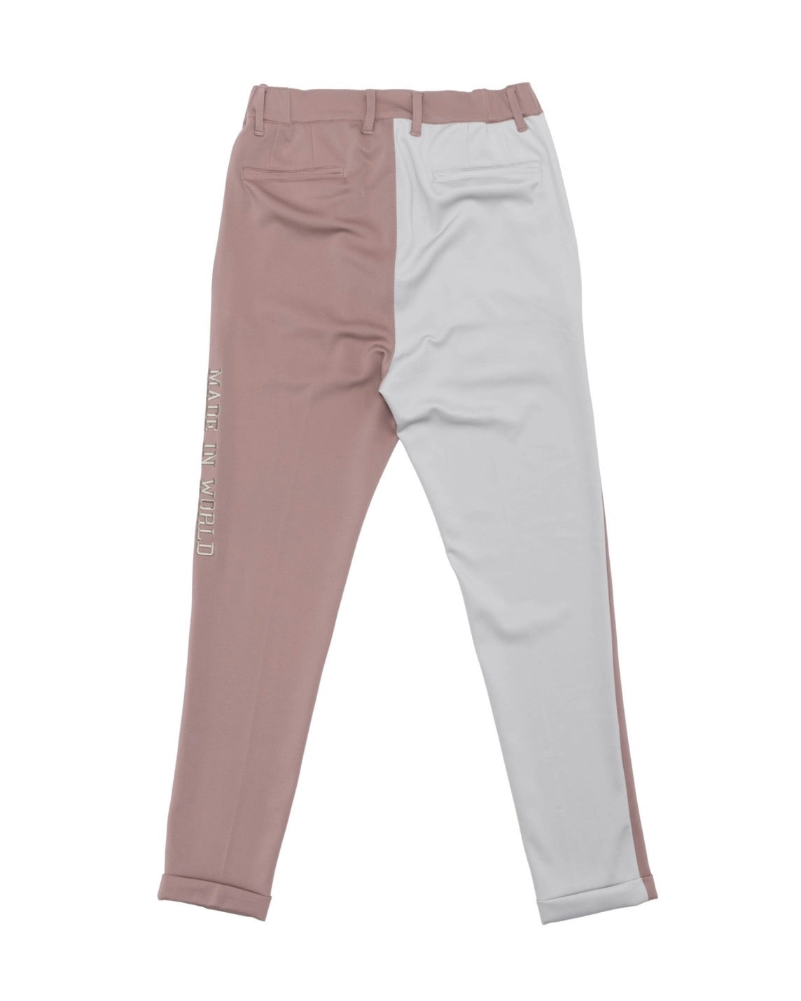 track pants pink beige