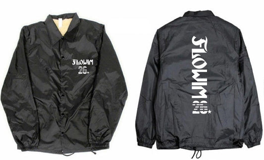 【予約】FLOW×MIW coach jacket black