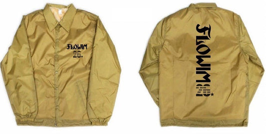 【予約】FLOW×MIW coach jacket khaki