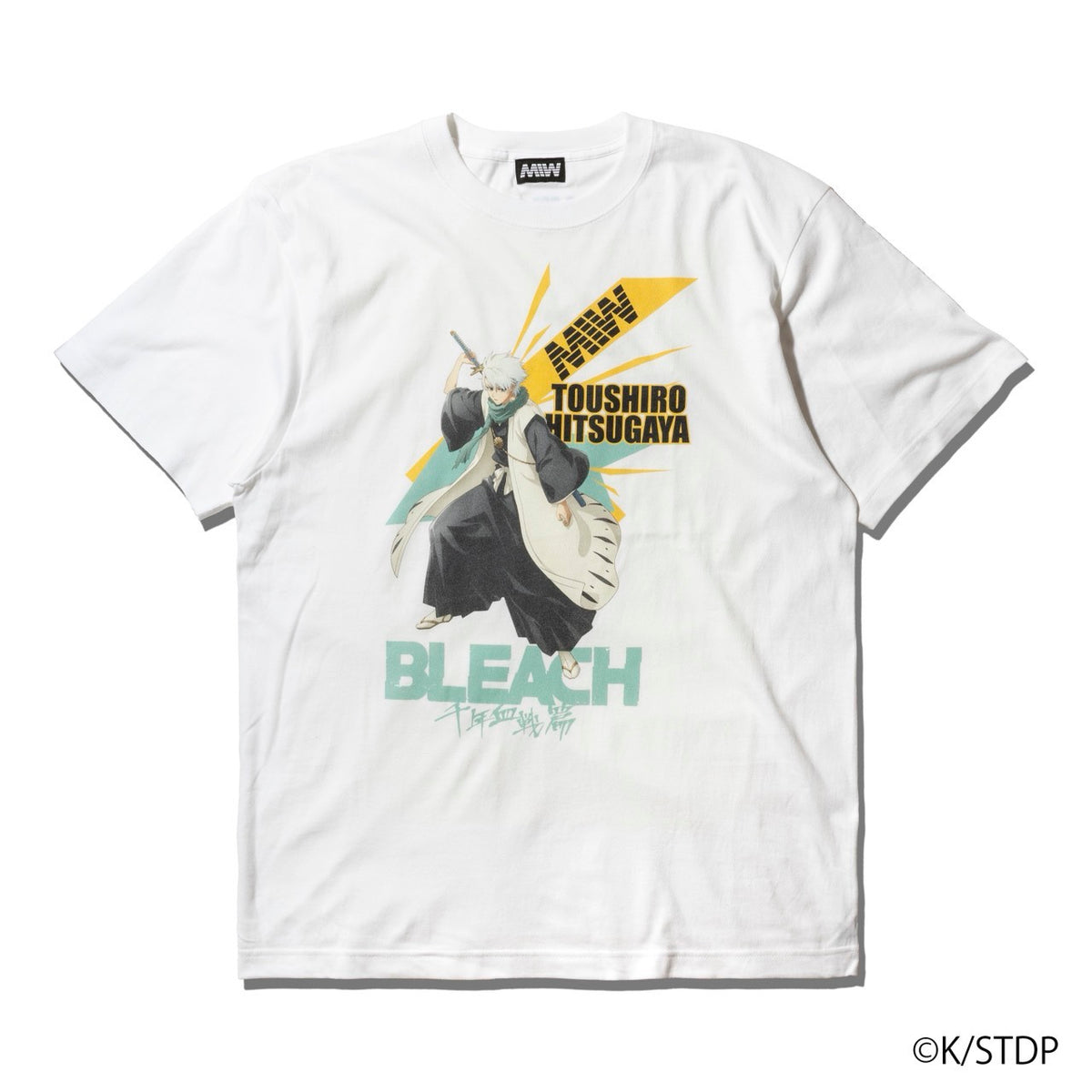 TVアニメ『BLEACH 千年血戦篇』 日番谷冬獅郎 tee white