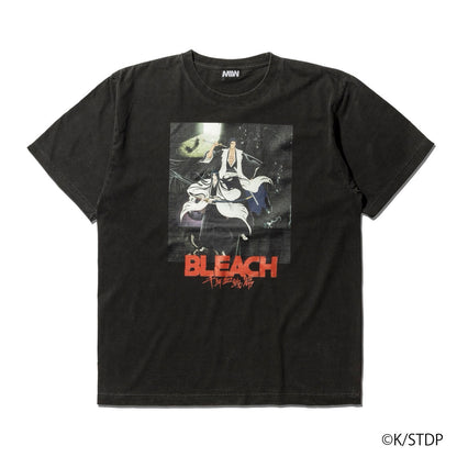 TVアニメ『BLEACH 千年血戦篇』 更木剣八&卯ノ花八千流 tee black