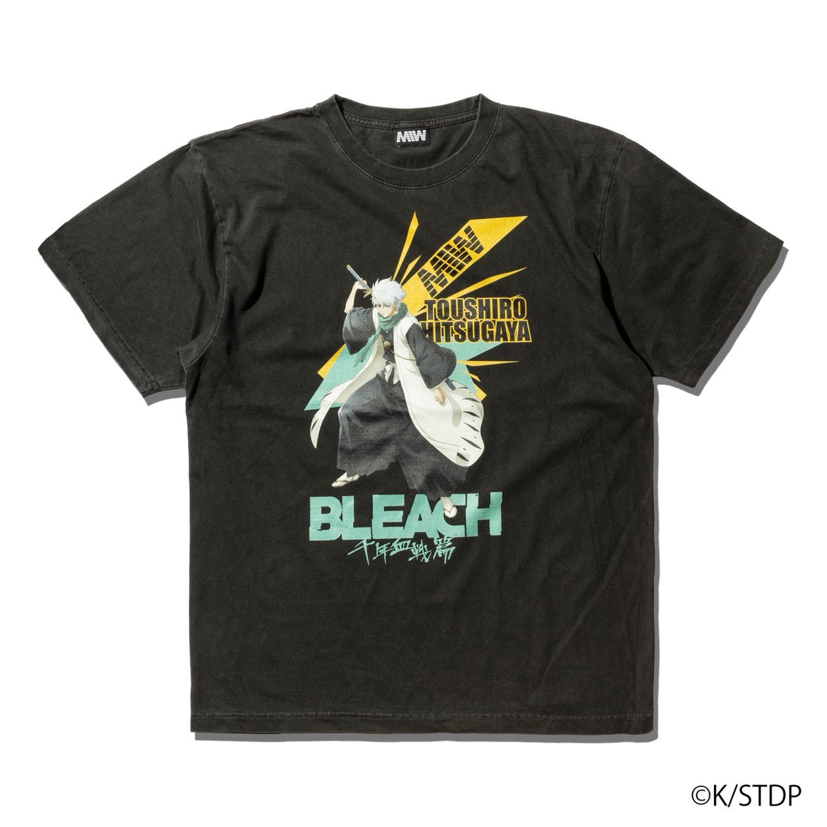 TVアニメ『BLEACH 千年血戦篇』 日番谷冬獅郎 tee black