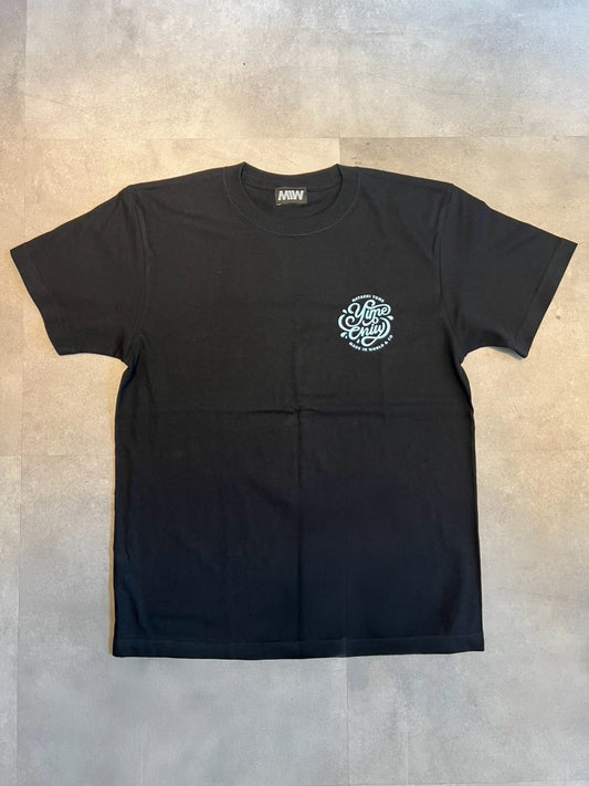 【林 ゆめ×MIW Collaboration】ロゴ tee BLACK × BLUE