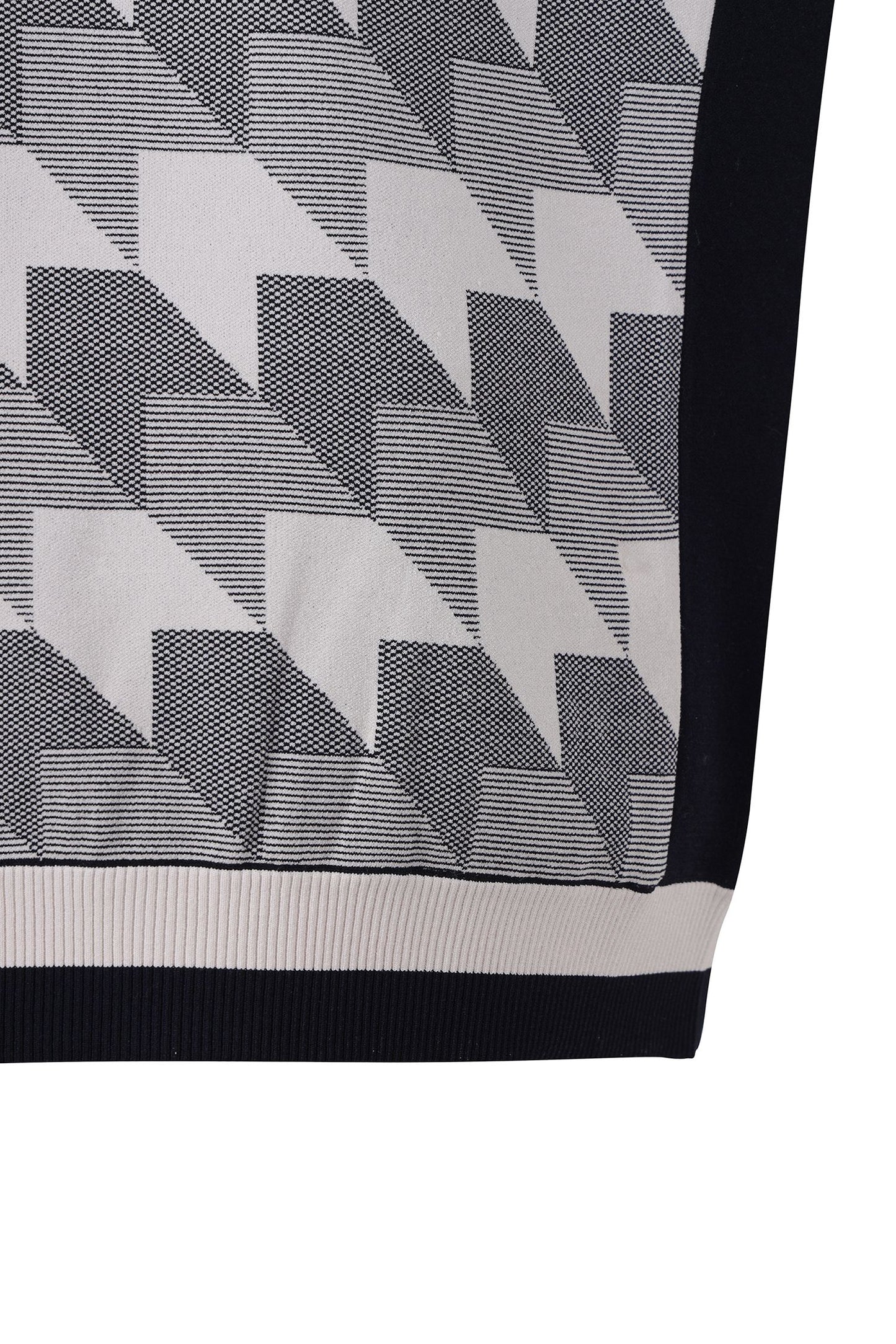 【BOSS GOLF 25SR Men's】Pattern JQD Rneck Sweater / D/Navy