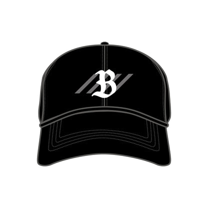 【予約】CURVE ALPHABET CAP 【B】