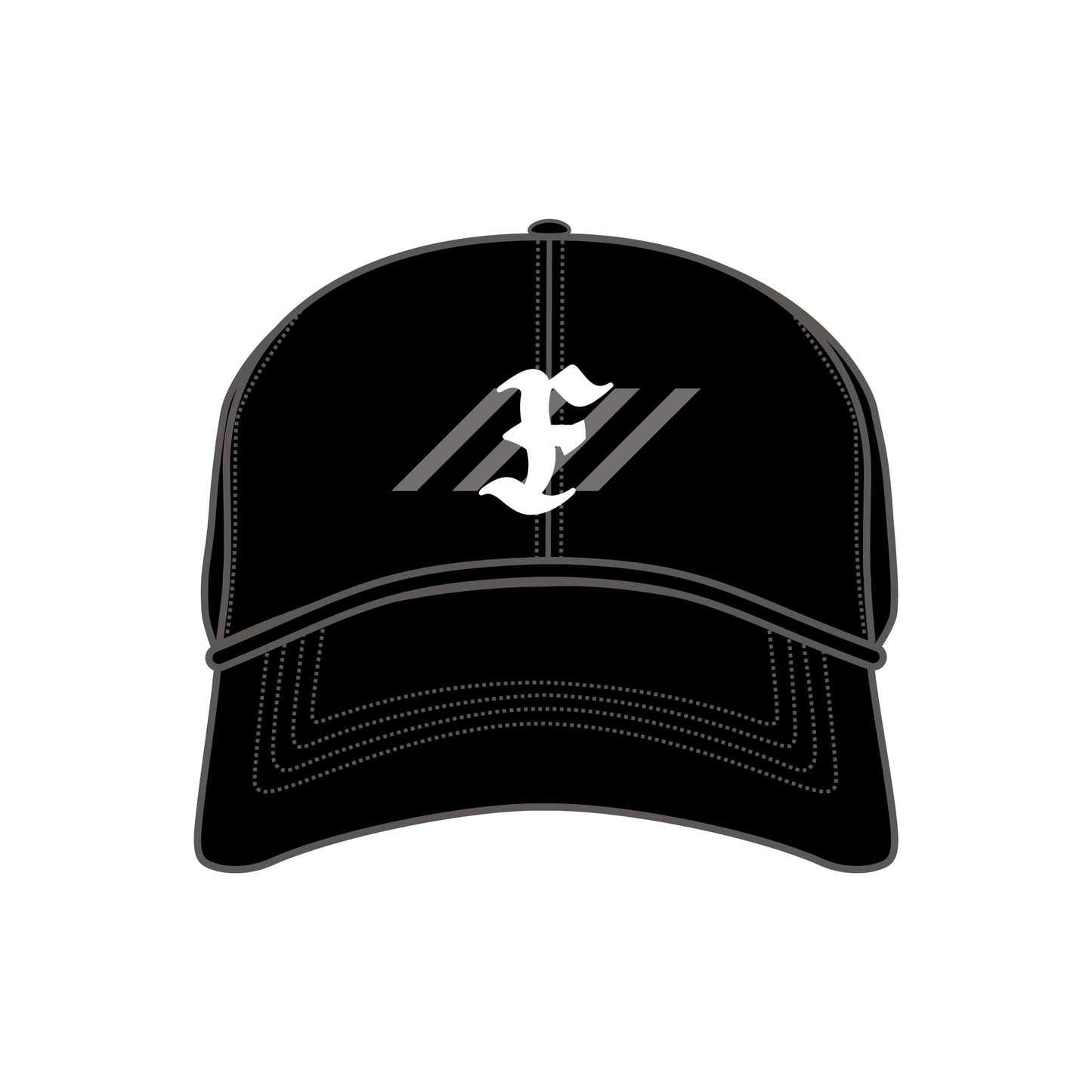 【予約】CURVE ALPHABET CAP 【F】