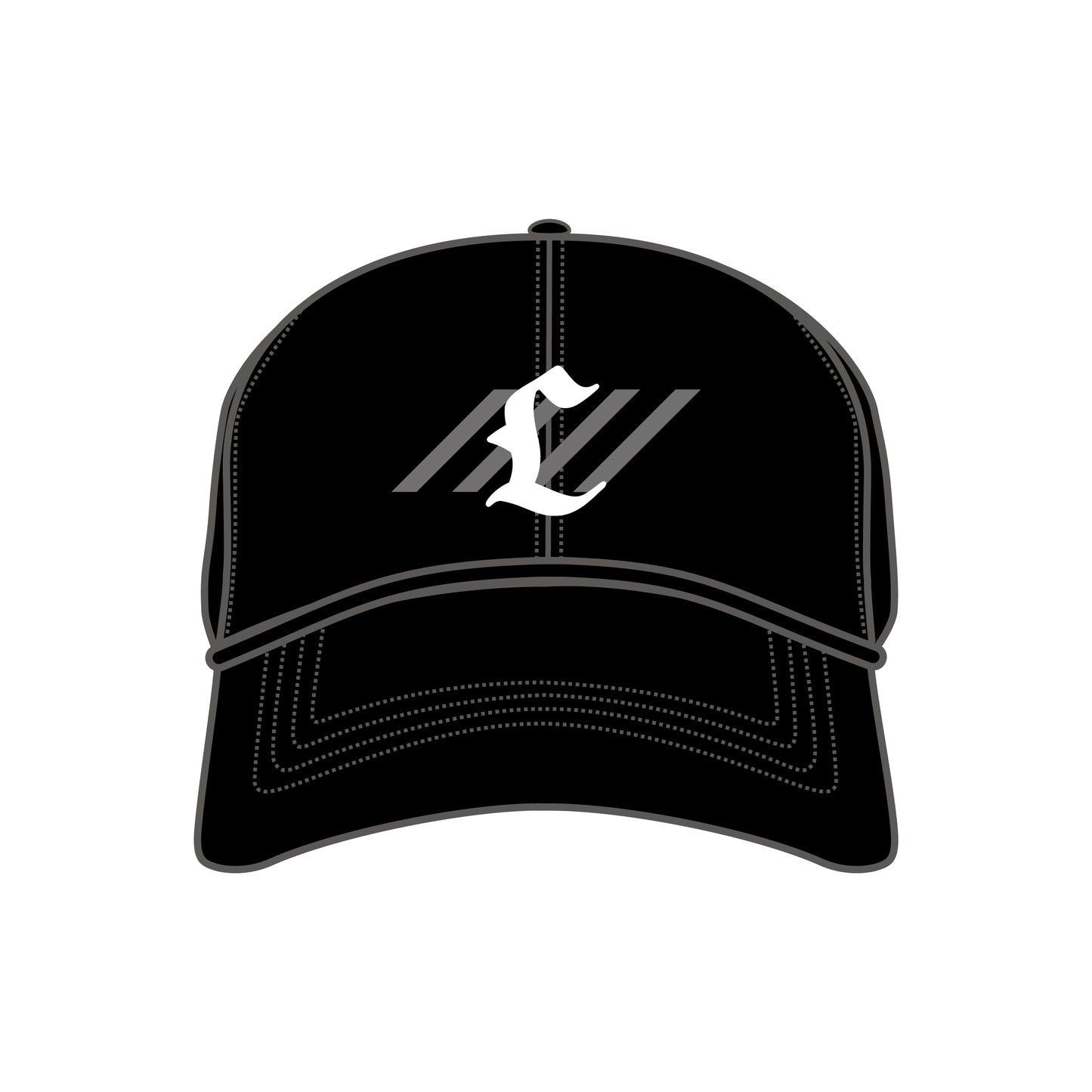 【予約】CURVE ALPHABET CAP 【L】