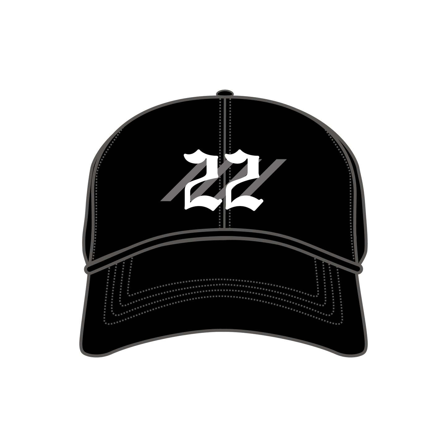 【予約】CURVE NUMBER CAP 【22】