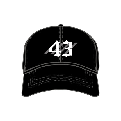 【予約】CURVE NUMBER CAP 【43】