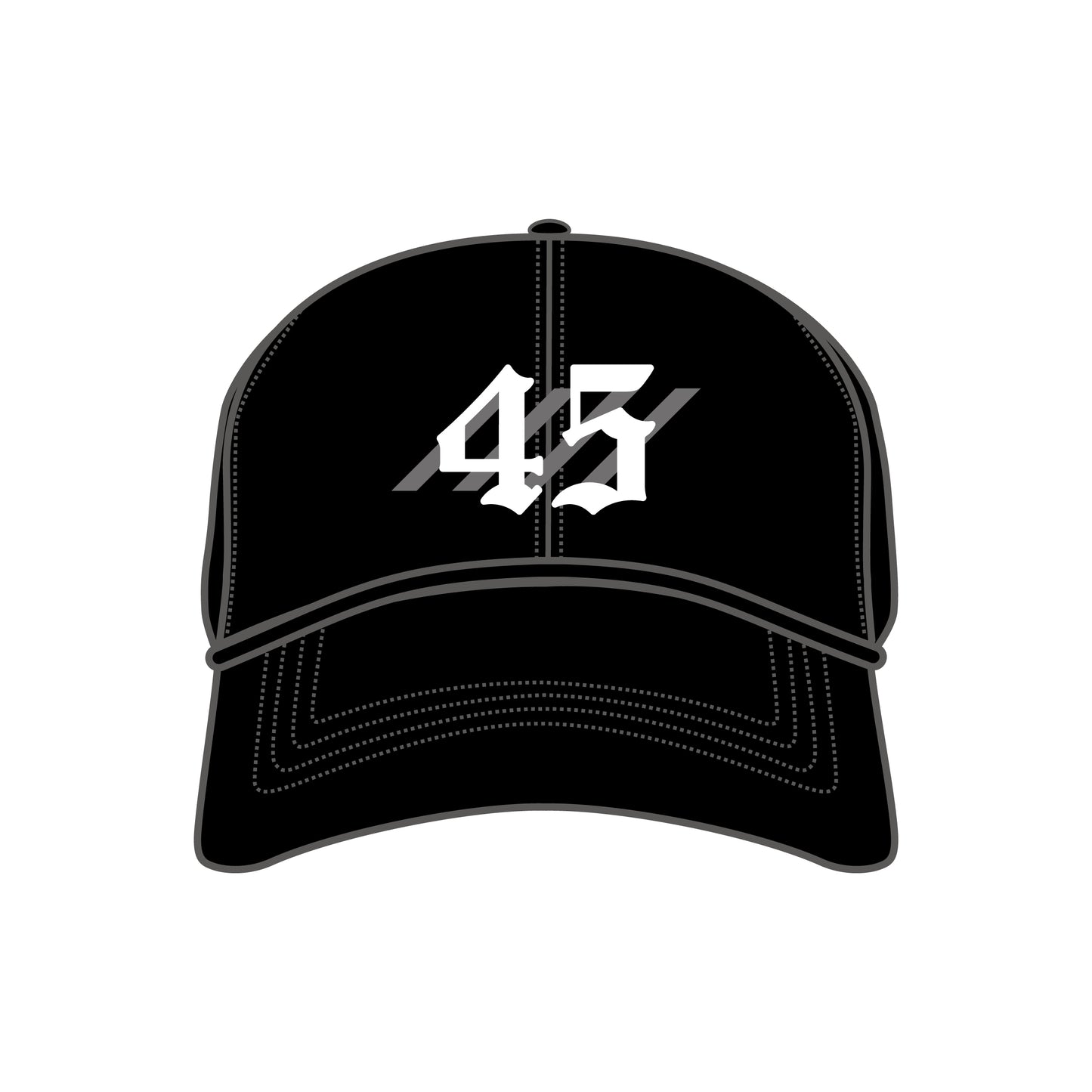 【予約】CURVE NUMBER CAP 【45】