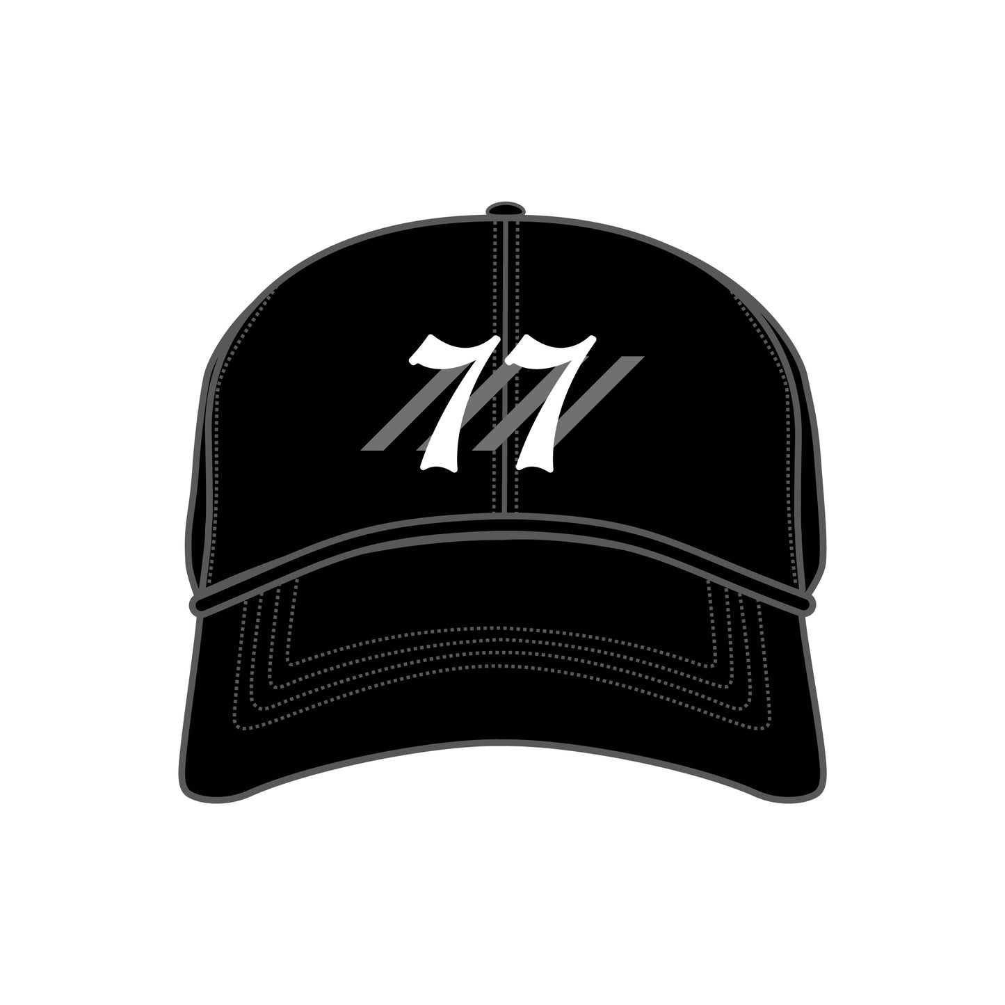 【予約】CURVE NUMBER CAP 【77】