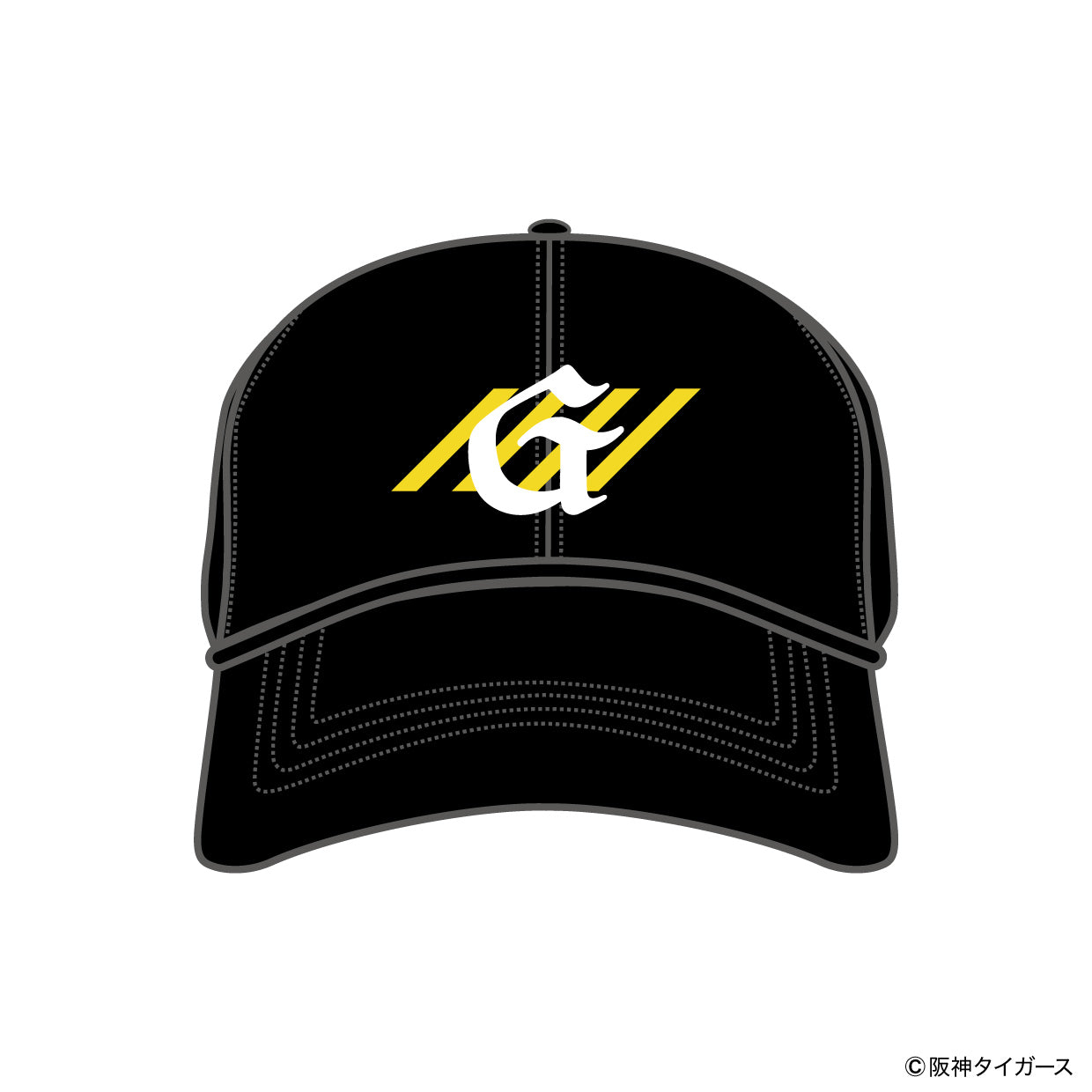 【予約】TIGERS ALPHBET CURVE CAP【G】