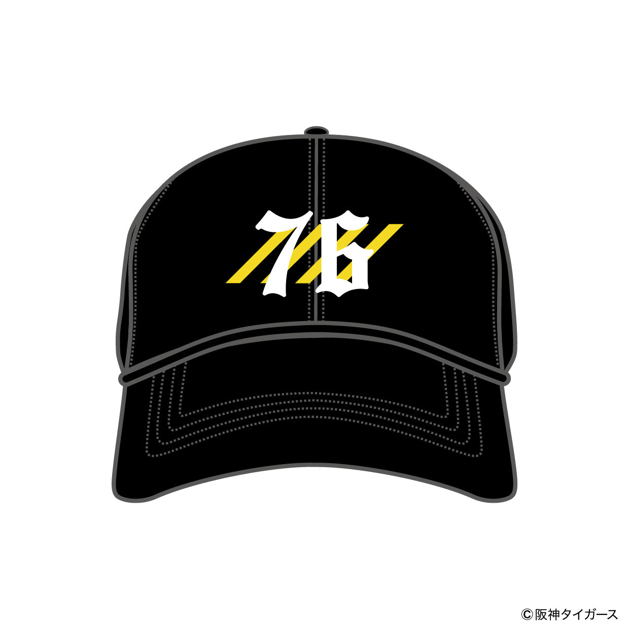 【予約】TIGERS NUMBER CURVE CAP【76】