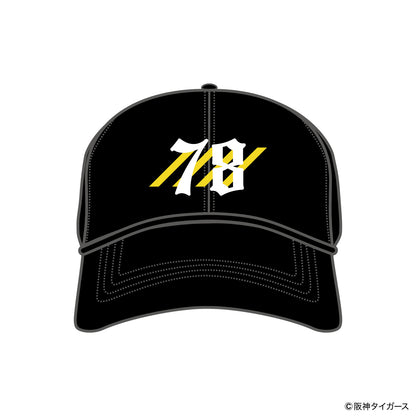 【予約】TIGERS NUMBER CURVE CAP【78】