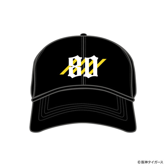 【予約】TIGERS NUMBER CURVE CAP【80】