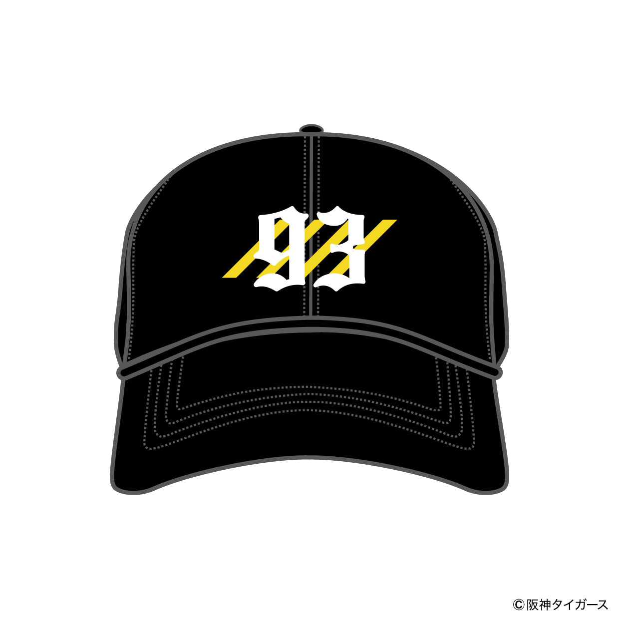 【予約】TIGERS NUMBER CURVE CAP【93】