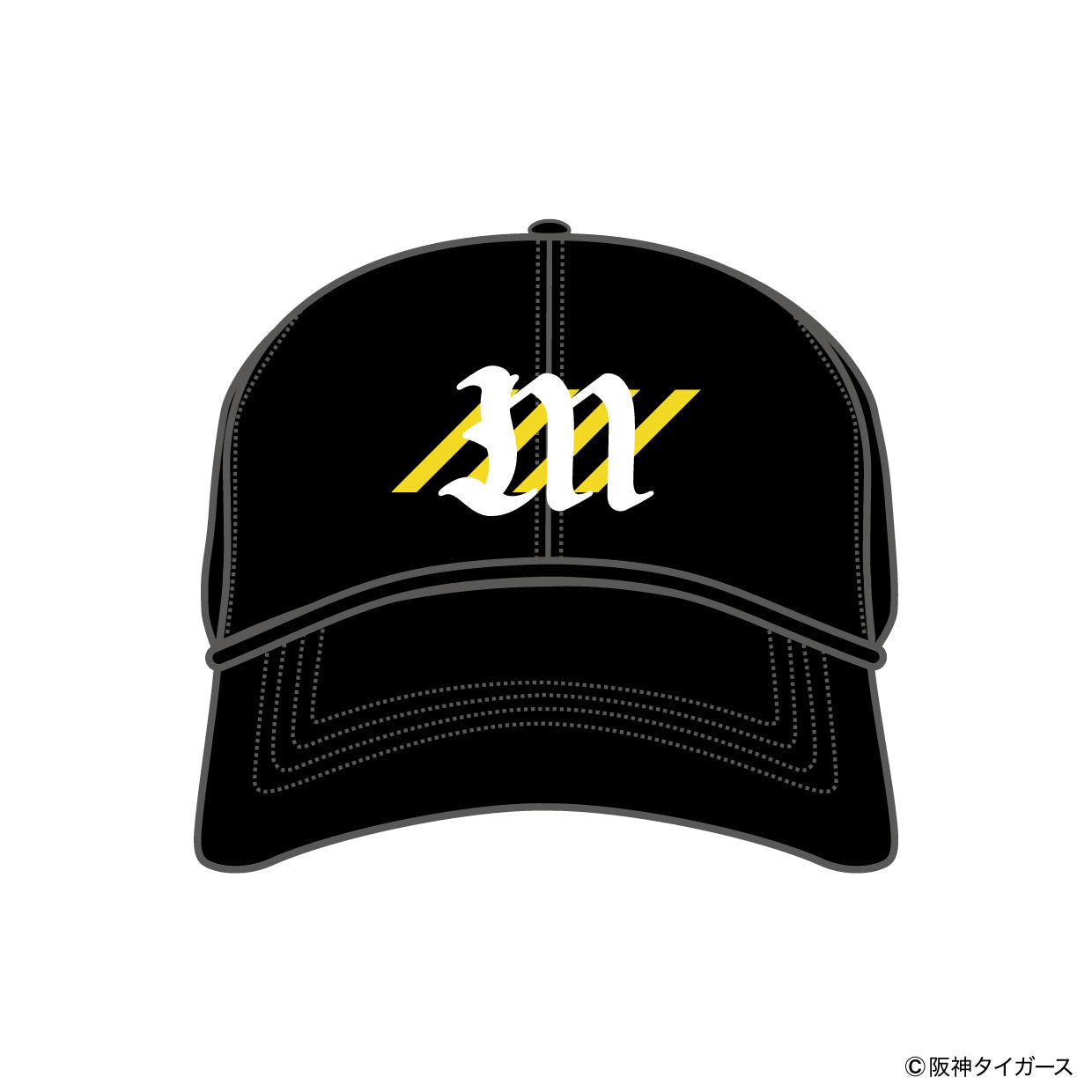 【予約】TIGERS ALPHBET CURVE CAP【M】