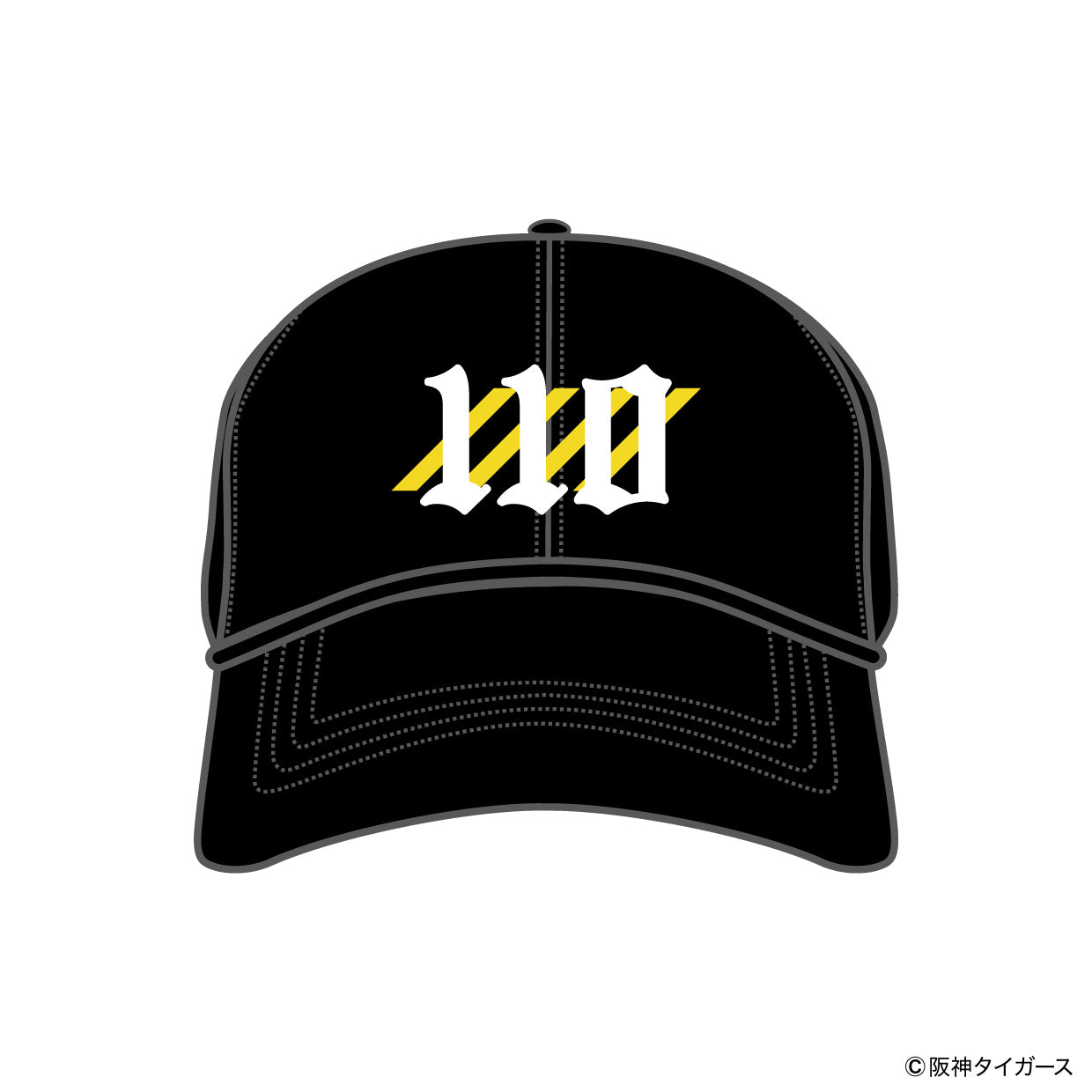 【予約】TIGERS NUMBER CURVE CAP【110】