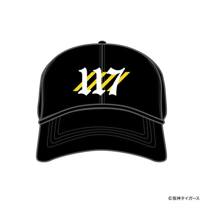 【予約】TIGERS NUMBER CURVE CAP【117】