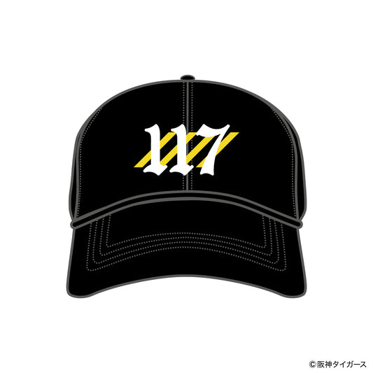 【予約】TIGERS NUMBER CURVE CAP【117】