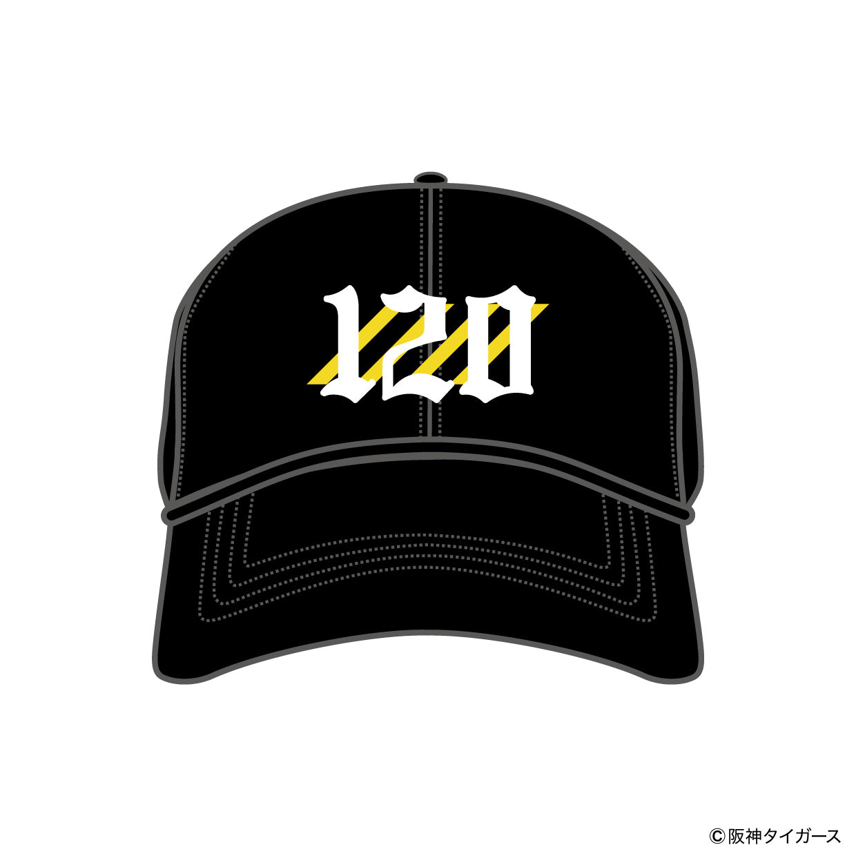 【予約】TIGERS NUMBER CURVE CAP【120】