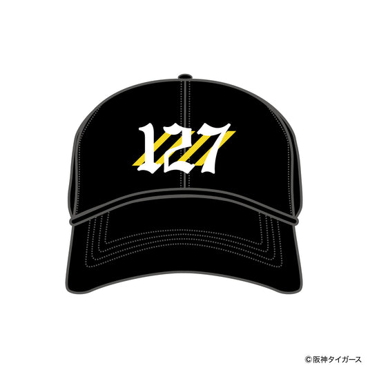 【予約】TIGERS NUMBER CURVE CAP【127】