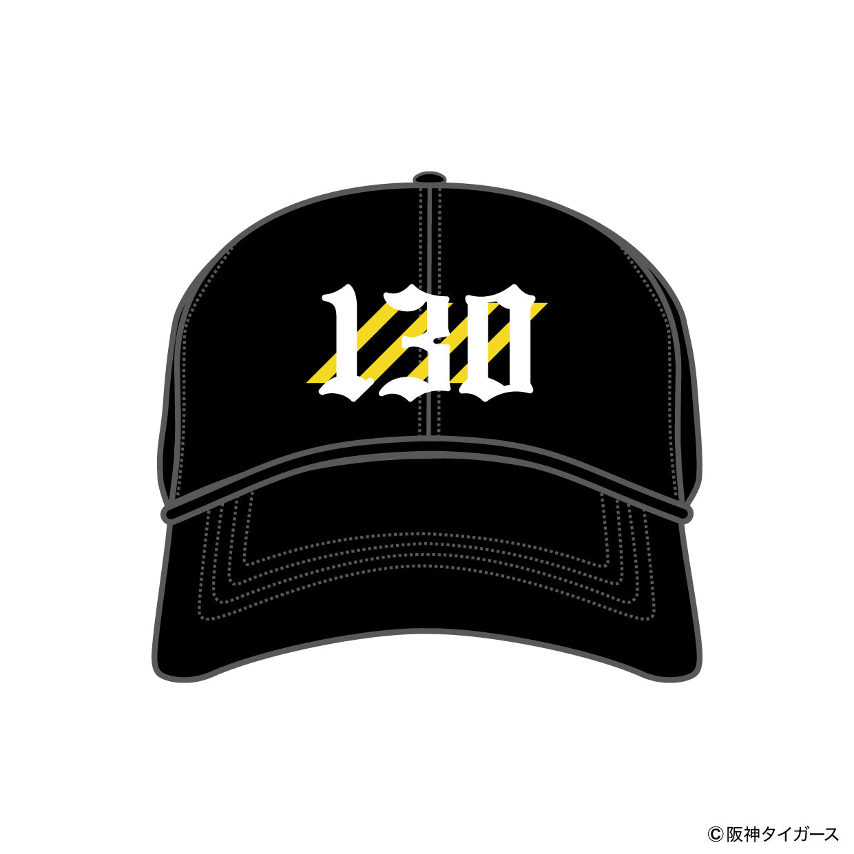 【予約】TIGERS NUMBER CURVE CAP【130】