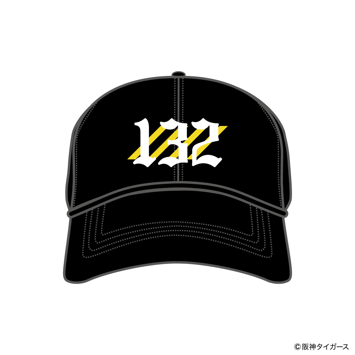 【予約】TIGERS NUMBER CURVE CAP【132】