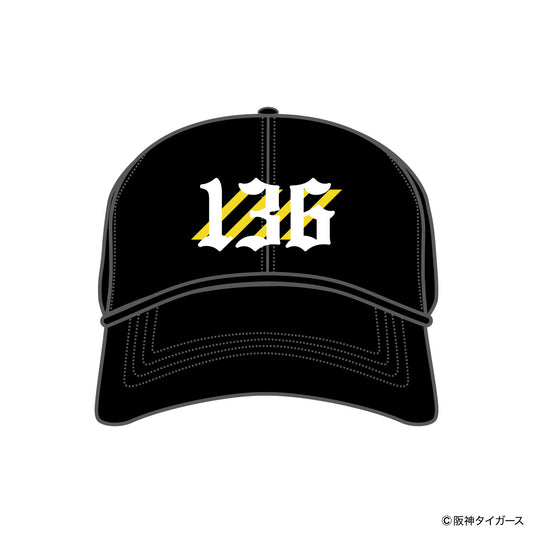 【予約】TIGERS NUMBER CURVE CAP【136】