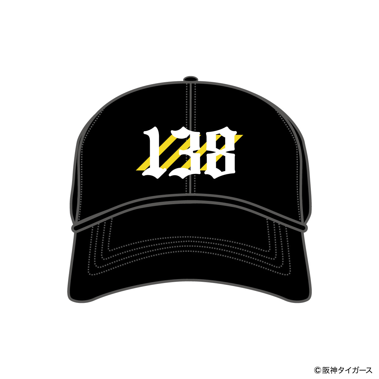 【予約】TIGERS NUMBER CURVE CAP【138】