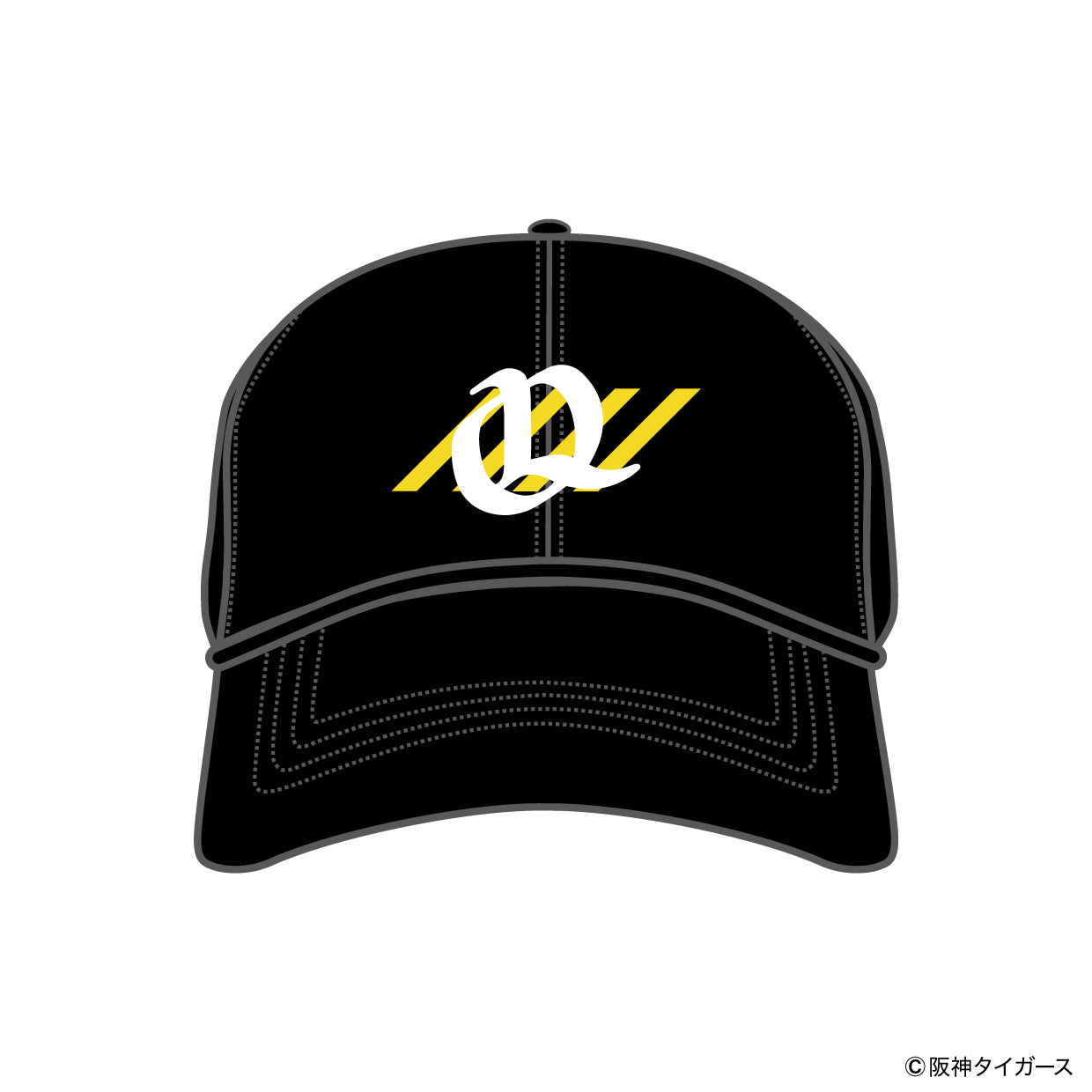 【予約】TIGERS ALPHBET CURVE CAP【Q】