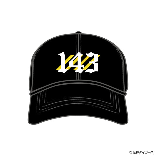 【予約】TIGERS NUMBER CURVE CAP【143】