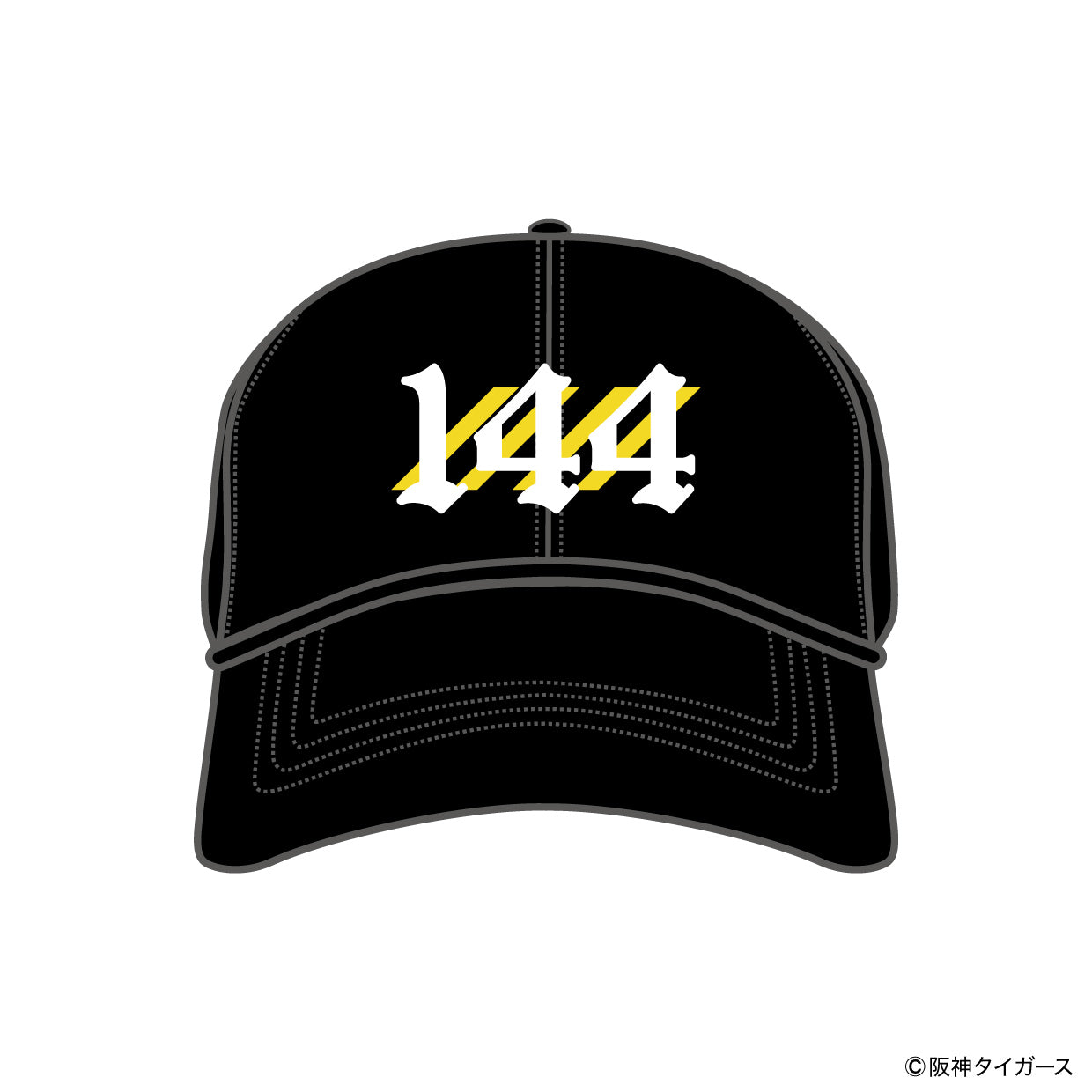 【予約】TIGERS NUMBER CURVE CAP【144】