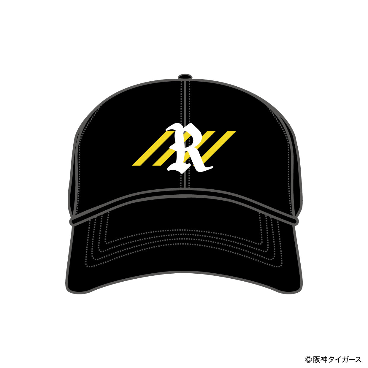 【予約】TIGERS ALPHBET CURVE CAP【R】