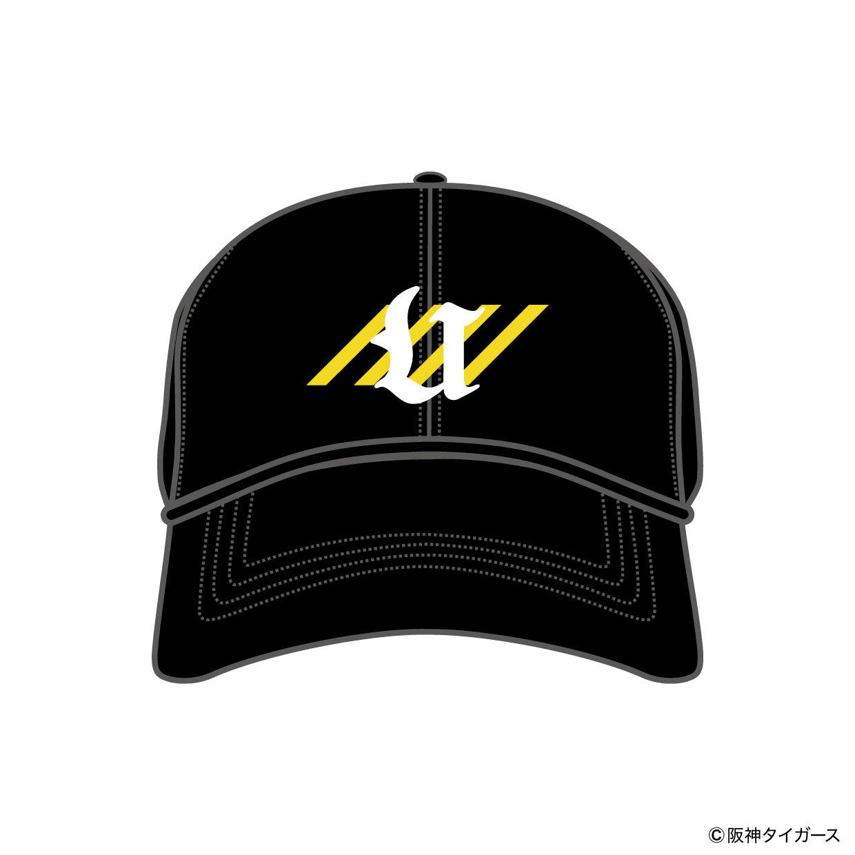 【予約】TIGERS ALPHBET CURVE CAP【U】