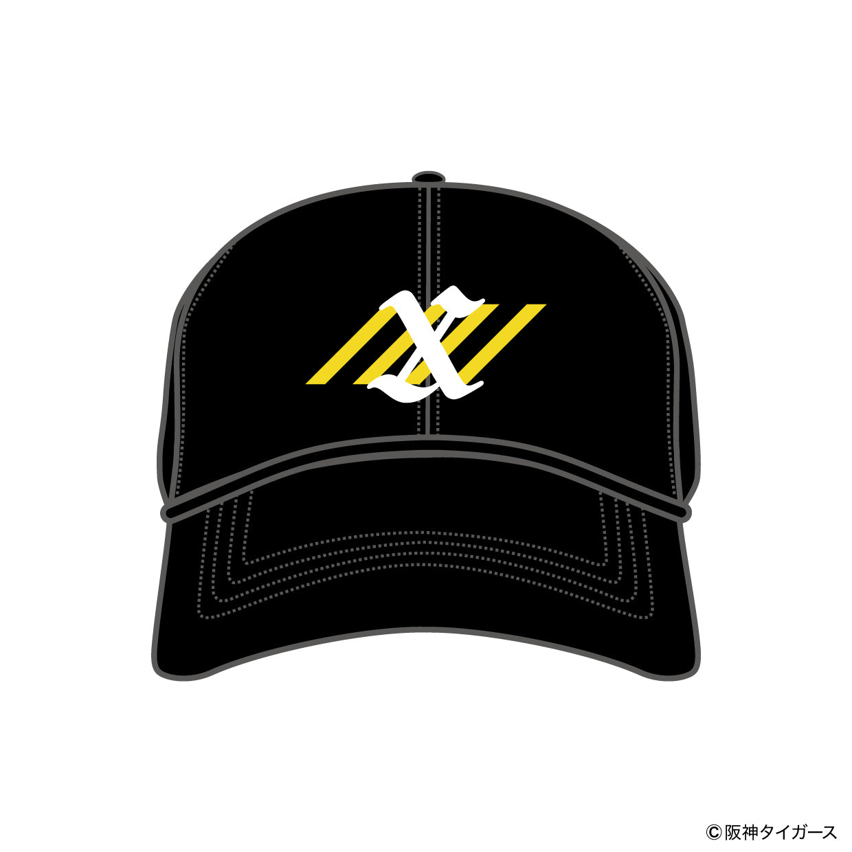 【予約】TIGERS ALPHBET CURVE CAP【X】