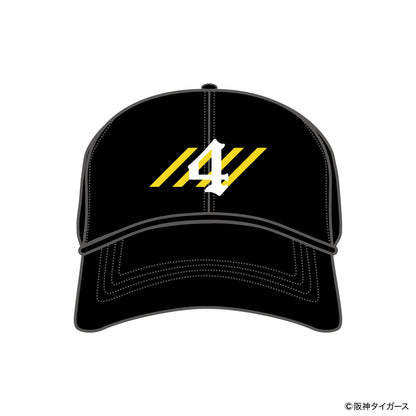 【予約】TIGERS NUMBER CURVE CAP【4】