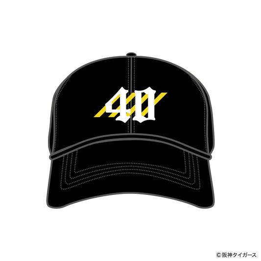 【予約】TIGERS NUMBER CURVE CAP【40】