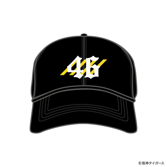 【予約】TIGERS NUMBER CURVE CAP【46】