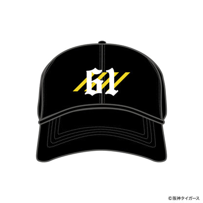 【予約】TIGERS NUMBER CURVE CAP【61】