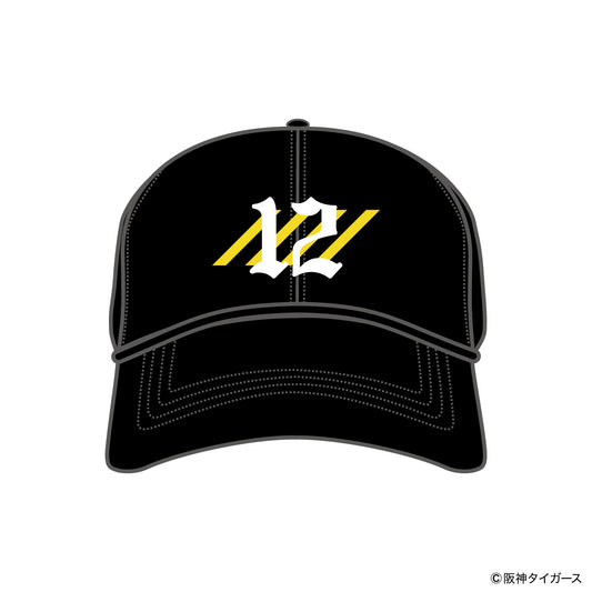 【予約】TIGERS NUMBER CURVE CAP【12】