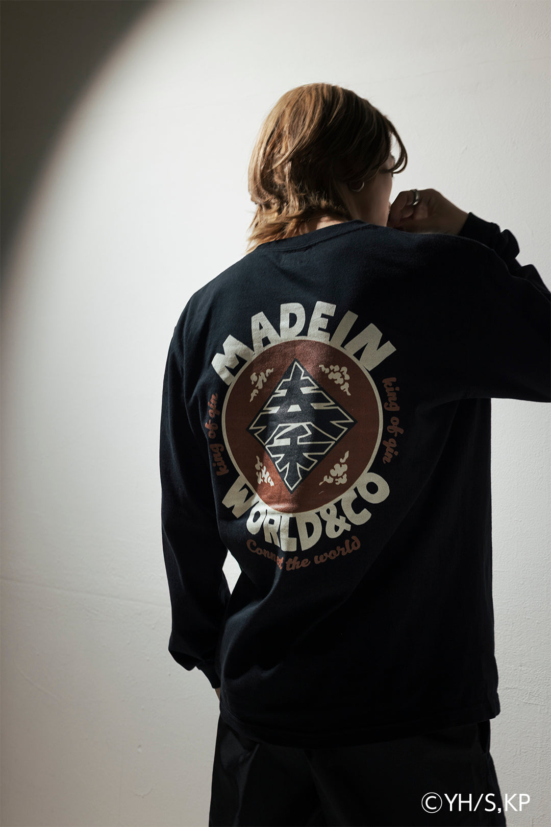 King of Qin Back print LS Tee