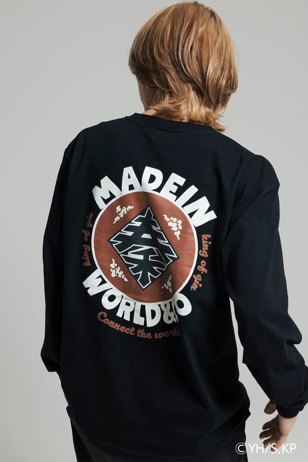 King of Qin Back print LS Tee