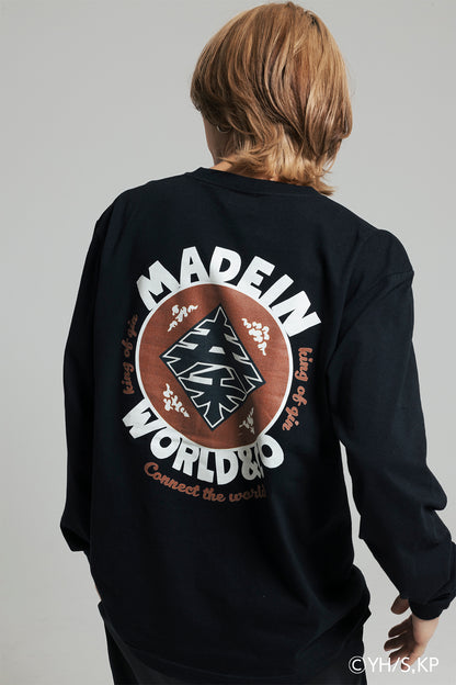 King of Qin Back print LS Tee