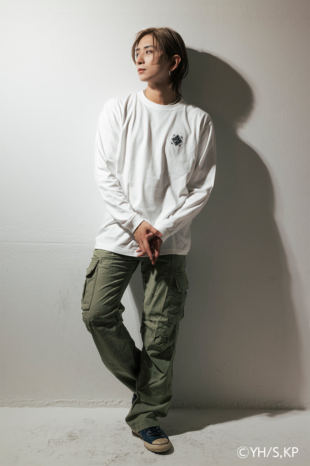 King of Qin Back print LS Tee